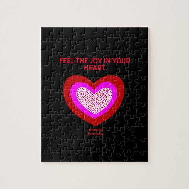 Joyful Heart Puzzle (110 pièces) (Vertical)