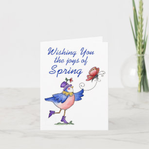 Joys of Spring - Carte de voeux