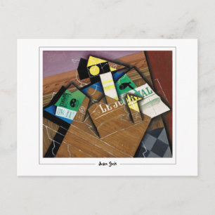 Juan Gris #12 - Carte postale d'art fin