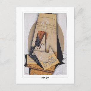 Juan Gris #184 - Carte postale d'art fin