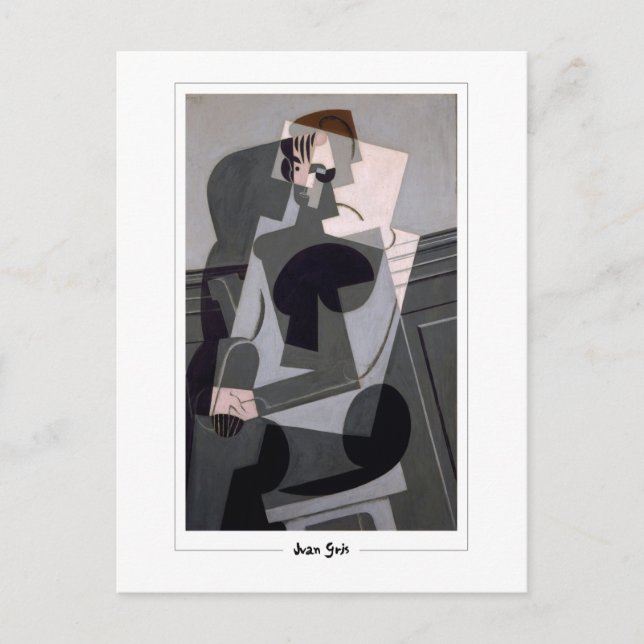 Juan Gris #245 - Carte postale d'art fin (Devant)