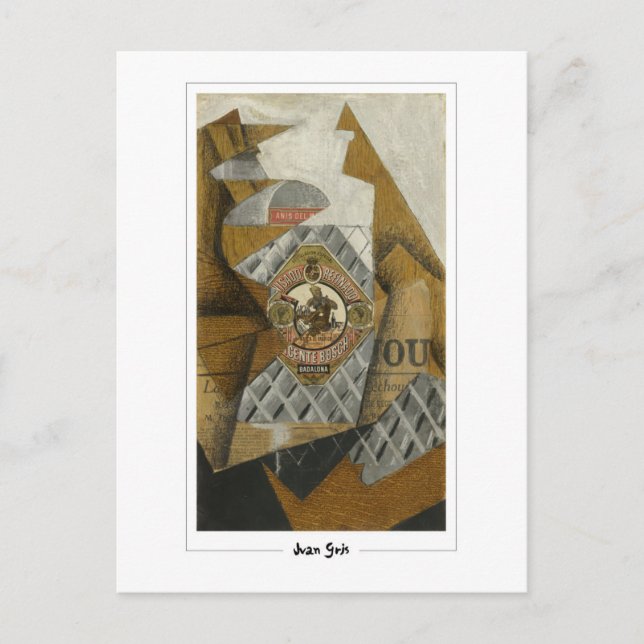 Juan Gris #261 - Carte postale d'art fin (Devant)