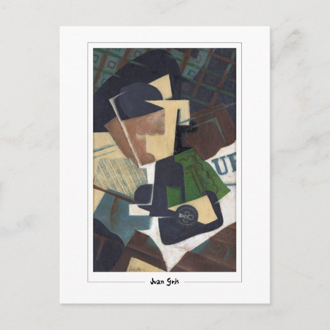 Juan Gris #317 - Carte postale Art (Devant)