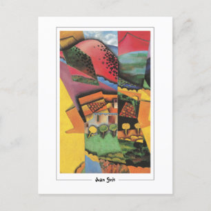Juan Gris #9 - Carte postale Art