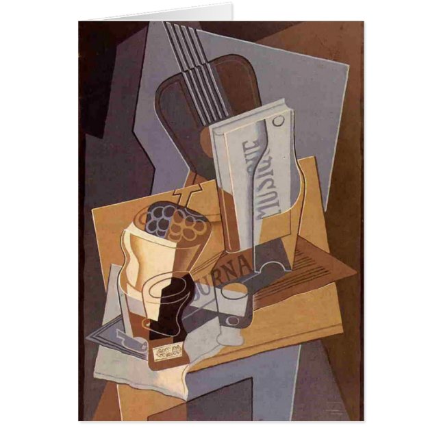 Juan Gris- le livre de la musique (Devant)
