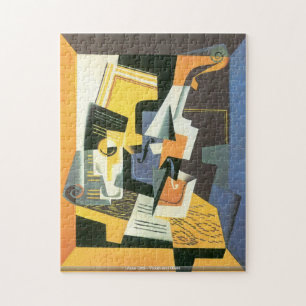 Juan Gris - puzzle de violon et en verre