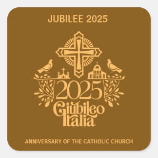 Jubilee 2025 Église catholique, Autocollants perso
