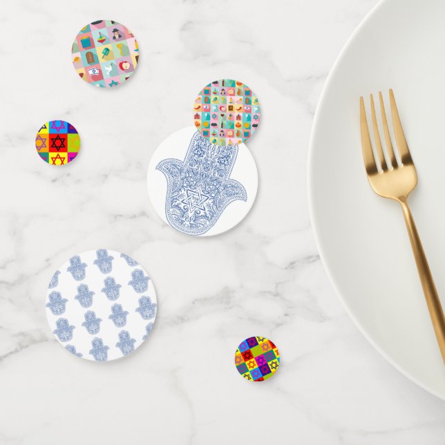 Judaica - Table Confetti - Jours fériés et événeme (Groupe)