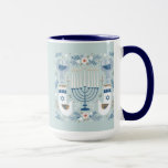 Judaïque - Chanukah Mugs - Logiciel - Vacances<br><div class="desc">Jours fériés - Chanukah - Cadeaux de vacances - Hanukah - Mugs de café - Conception de cuisine - Tradition - Festival des lumières</div>