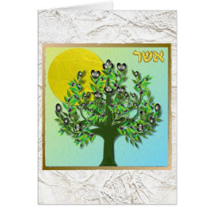 Judée 12 tribus Israël Asher