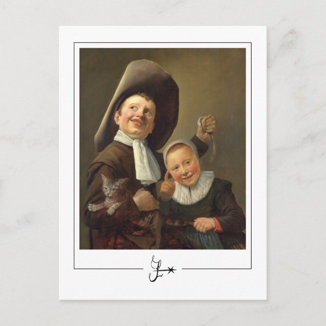 Judith Leyster #16 - Carte postale d'art fin (Devant)