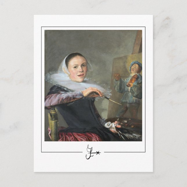 Judith Leyster #4 - Carte postale d'art fin (Devant)