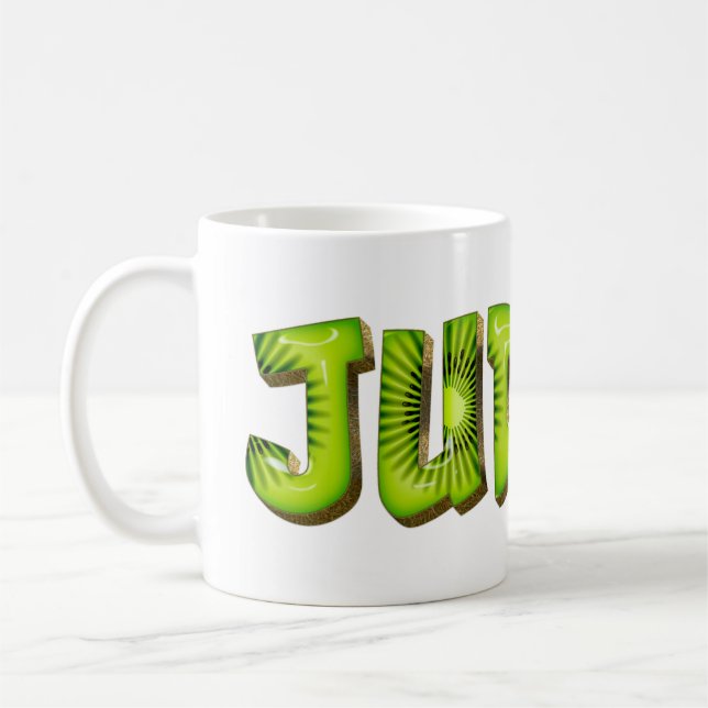 Judith Name Kiwi Style Tasse Teetasse Cafeetasse (Gauche)