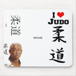 Judo d'amour du tapis de souris I ! JCB de