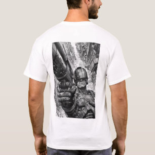 Juge Dredd Retro Shotgun T-Shirt