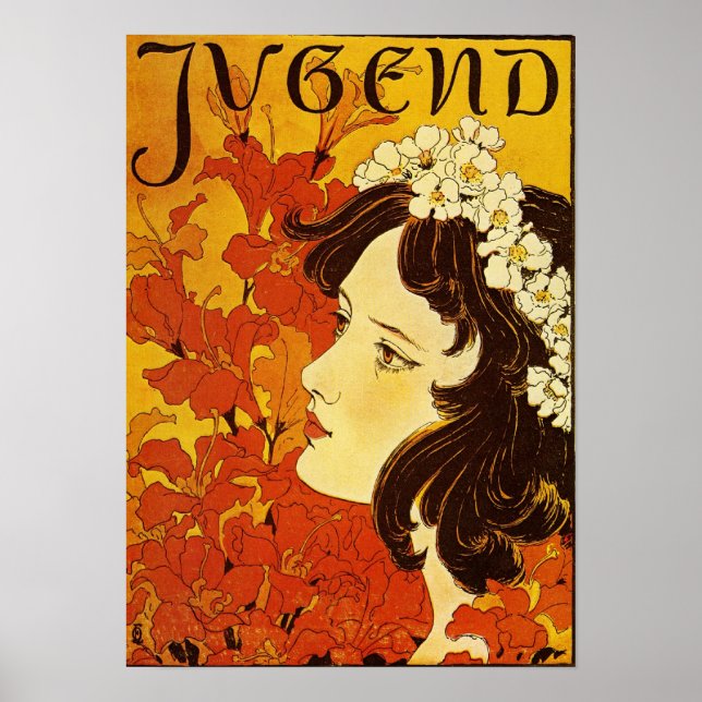 Jugend / Jeunesse - Poster Art Nouveau (Devant)