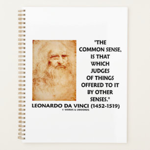 Juges De Bon Sens Des Choses Leonardo da Vinci