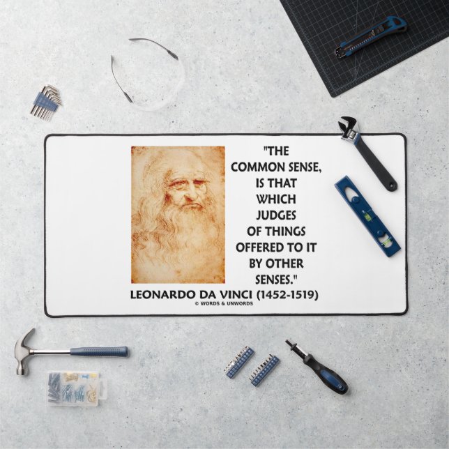 Juges De Bon Sens Des Choses Leonardo da Vinci (Poste de travail)