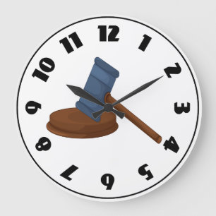 Juges Gavel Horloge