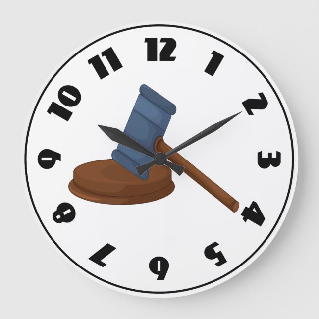 Juges Gavel Horloge (Recto)