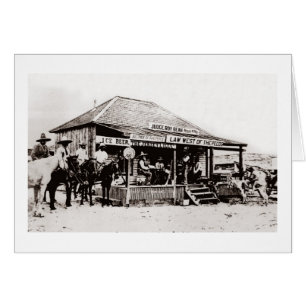 Jugez l'ouest sauvage vintage d'haricot de Roy