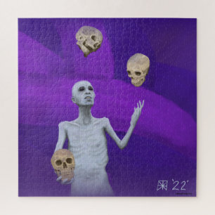 Juggler Juonger Skuls Grand Imaginaire Art Puzzle