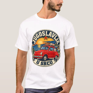 Jugoslavija U Srcu - Fico Yougoslavie T-Shirt Vint