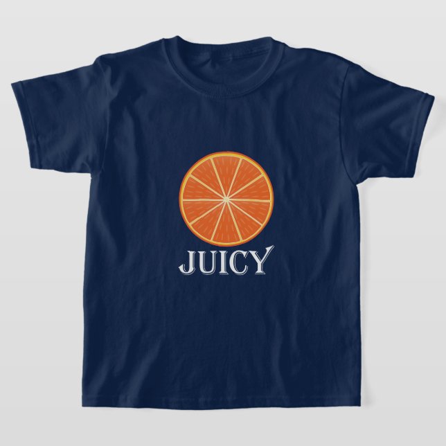 Juicy Orange - T-Shirt de base pour filles (Poser)