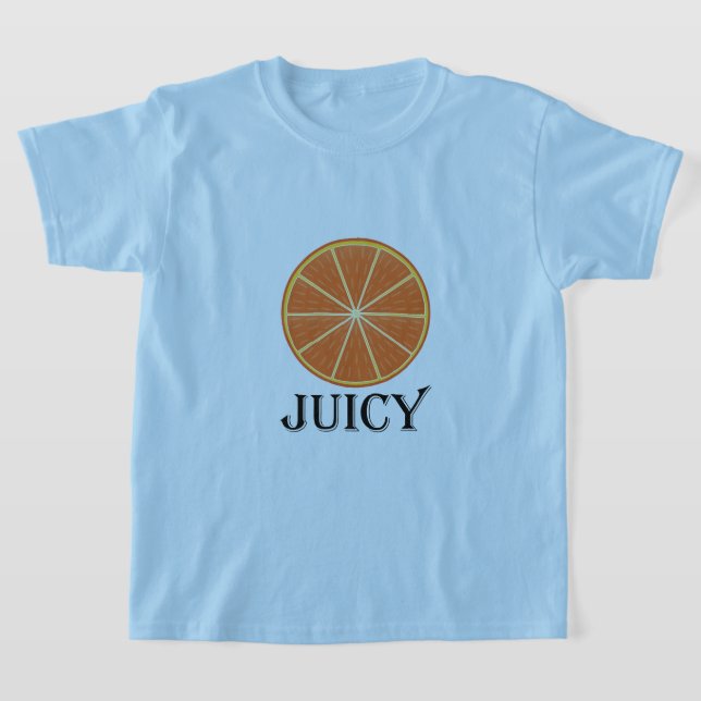 Juicy Orange - T-Shirt de base pour filles (Poser)