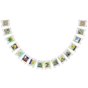 Juif 12 Tribe d'Israël Drapeaux banderoles