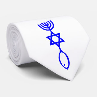 Juif juif chrétien Yeshua de cravate due Messie de