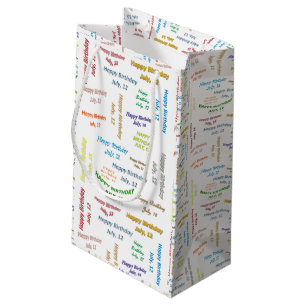 Juillet, 12 Anniversaire Cadeau Sac