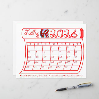 Juillet 2026 LOVE Park Photo Tissu Rouge Fonte Bou