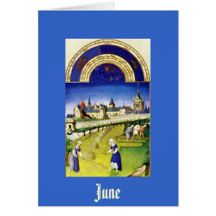 Juin - la baie de Tres Riches Heures du Duc De