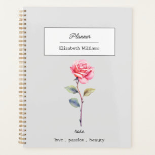 JUIN ROSE FLEURS DE NAISSANCE PERSONNALISÉE