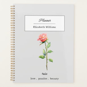 JUIN ROSE FLEURS DE NAISSANCE PERSONNALISÉE