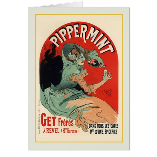 Jules Chéret, publicité, 1890 (Devant)