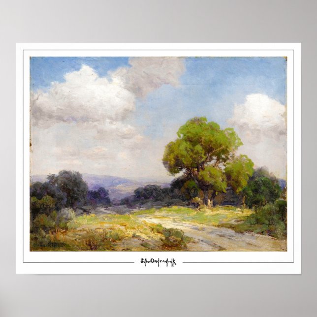 Julian Onderdonk Poster d'art Zedign #11 (Devant)