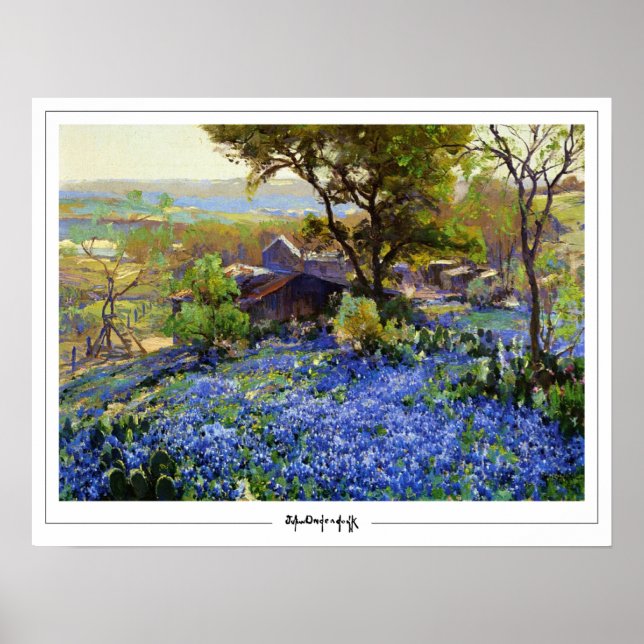 Julian Onderdonk Poster d'art Zedign #12 (Devant)