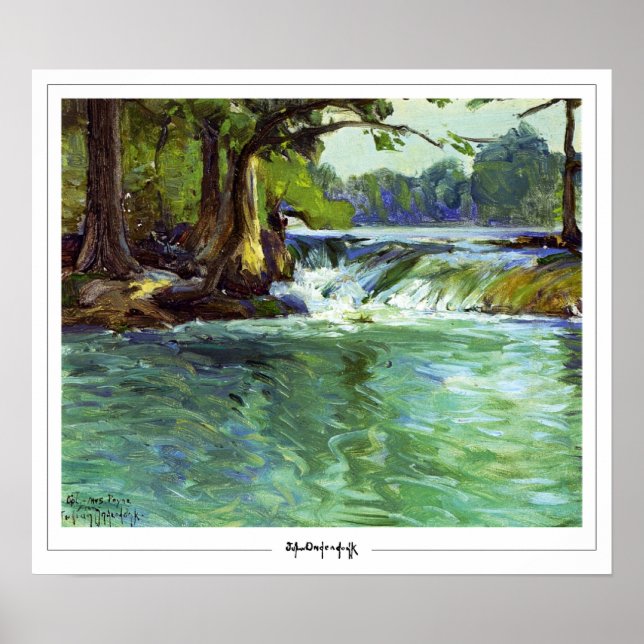 Julian Onderdonk Poster d'art Zedign #32 (Devant)