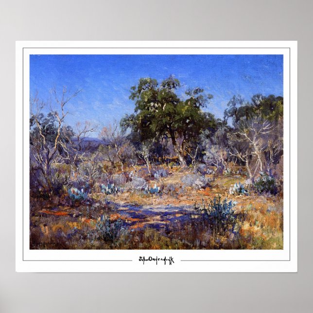 Julian Onderdonk Zedign Affiche d'art #18 (Devant)