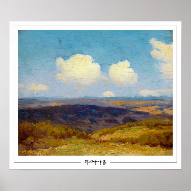 Julian Onderdonk Zedign Poster d'art #6 (Devant)