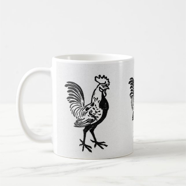 Julie de Graag Rooster Mug (Gauche)