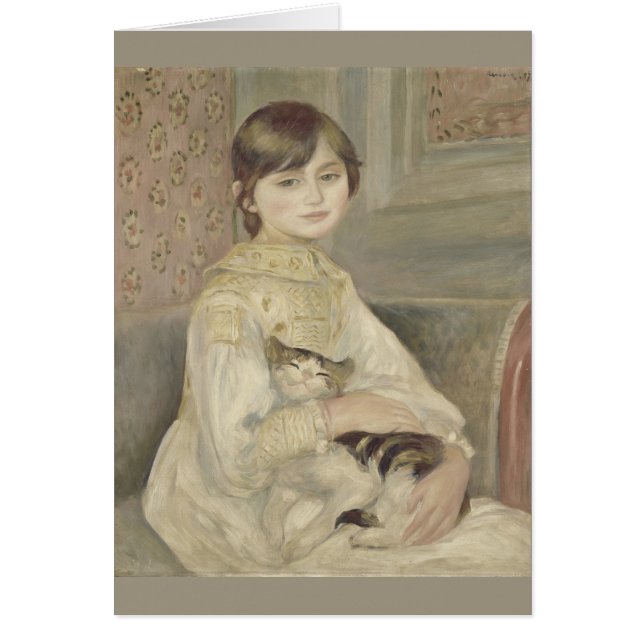 Julie Manet par Pierre-Auguste Renoir (Devant)