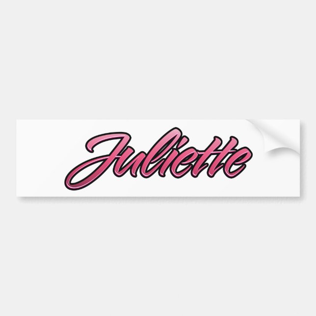 Juliette faded rose Autocollants (Devant)