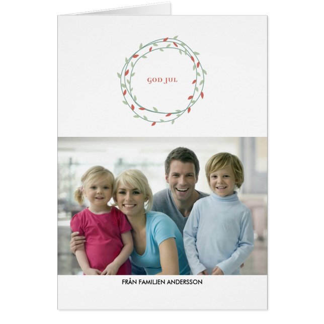 Julkran feriehälsning (Devant)