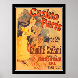 Julus Cheret Casino De Paris Impression