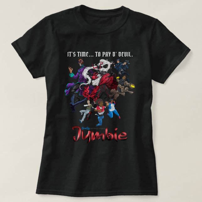 Jumbie Poster Art T-shirt 2025 (Design devant)