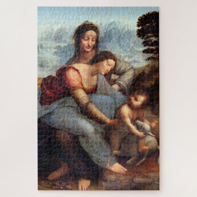 Jumble Puzzle Today : Vierge et enfant avec Sainte (Vertical)