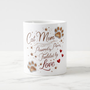 Jumbo Chat Maman Mug - Amour Extra, Poudres Extra,